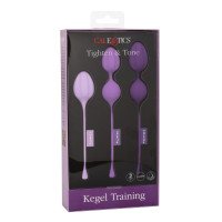 Vaginalinių kamuoliukų rinkinys „Kegel Training 3“ - CalExotics