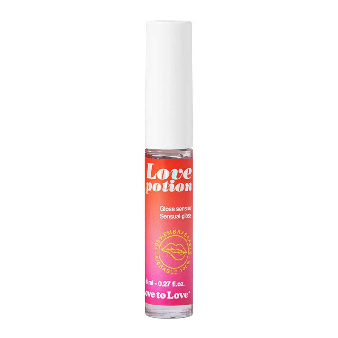 Lūpų blizgesys oraliniam seksui „Love Potion“, 8 ml - Love to Love
