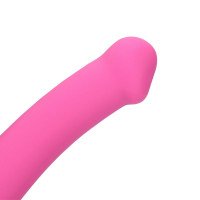 Vibruojantis silikoninis dildo „Non-Phallic Vibrating Dildo Medium“ - Loveline