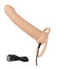 Vibruojantis strap-on dildo „Performance Maxx Rechargeable Ribbed“ - CalExotics