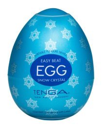 Masturbatorius „Egg Snow Crystal“ - Tenga