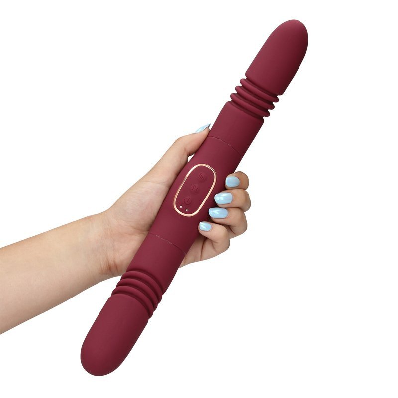 Automatinis dvigubas vibratorius „Double-Sided Thrusting Vibrator“ - Loveline