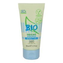 Ekologiškas vandens pagrindo lubrikantas „Bio Sensitive“, 50 ml - Hot