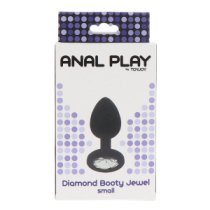 Mažas analinis kaištis „Diamond Booty Jewel“ - ToyJoy