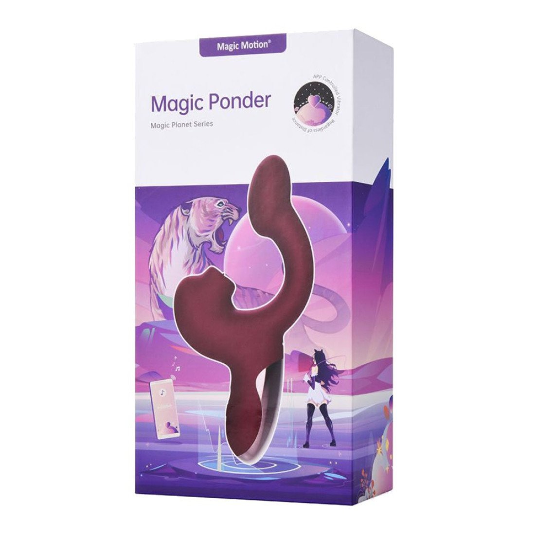 Išmanusis vibratorius kiškutis „Magic Ponder“ - Magic Motion