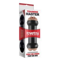 Dvigubas masturbatorius „Training Master Pussy and Anus“ - Love Toy