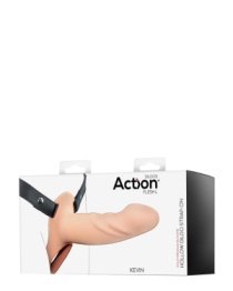 Tuščiaviduris strap-on dildo „Action Kevin L“ - Intoyou