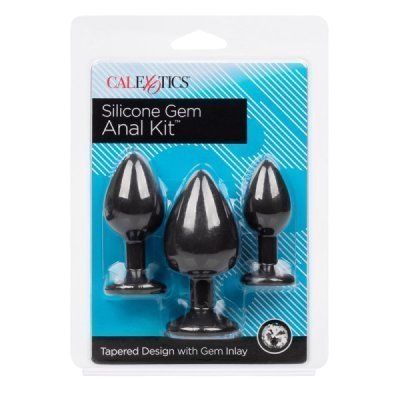 Analinių kaiščių rinkinys „Gem Anal Kit“ - CalExotics