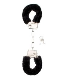 Antrankiai „Furry Handcuffs“ - Shots Toys
