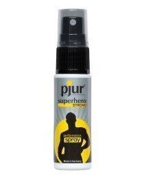 Ejakuliaciją nutolinantis purškalas „Superhero Strong“, 20 ml - Pjur