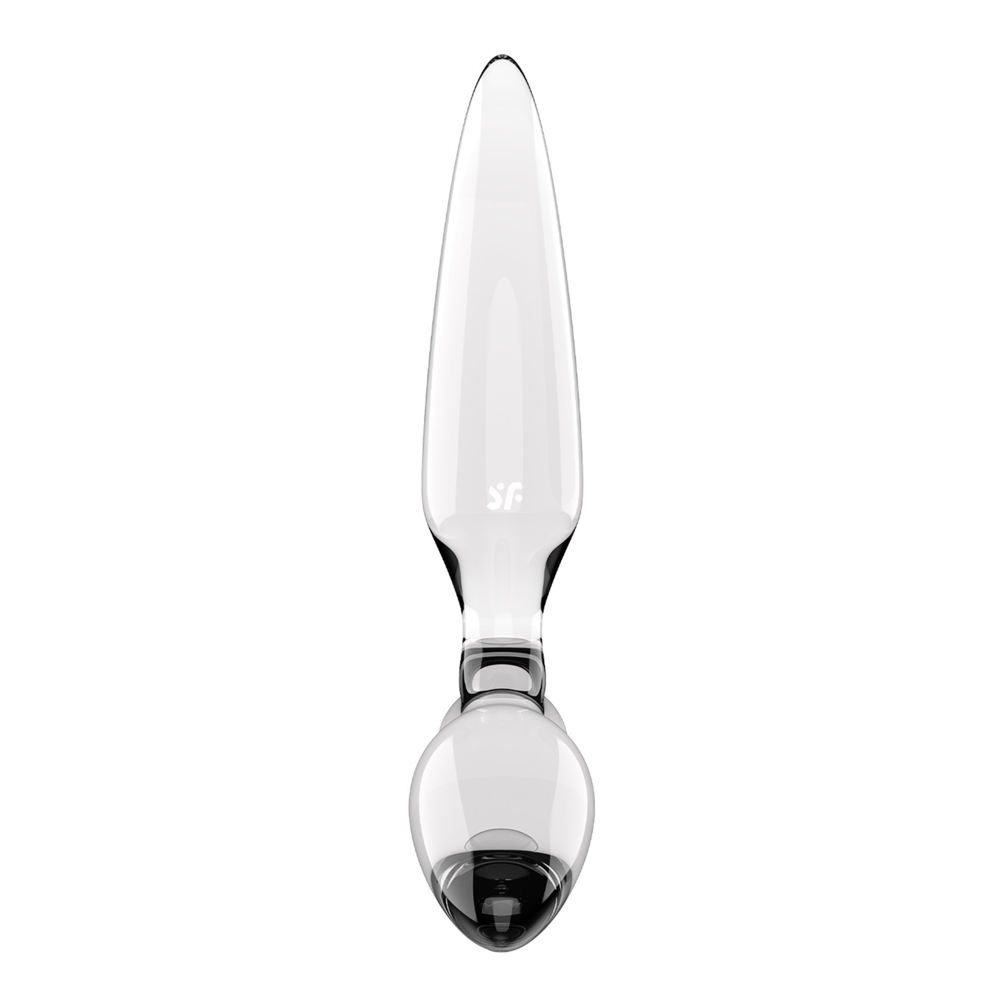Stiklinis dildo „Triple Crystal 2” - Satisfyer