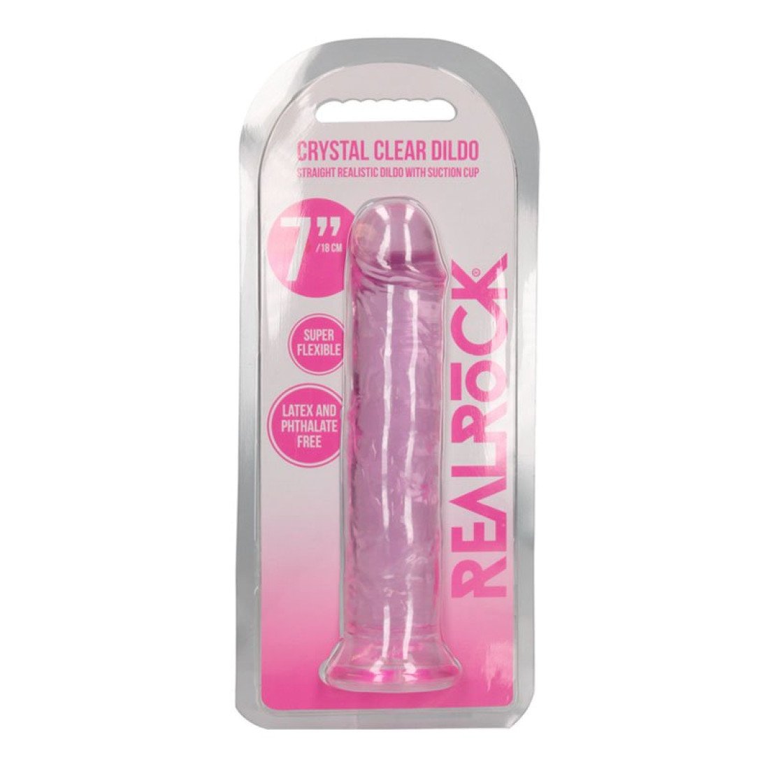 Dildo „Crystal Clear 7“ - RealRock