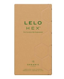 Prezervatyvai „HEX Organic Latex“, 12 vnt - LELO