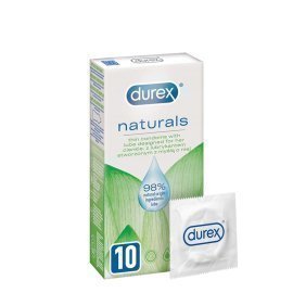 Prezervatyvai „Naturals“, 10 vnt. - Durex