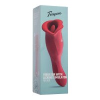 Klitorinis stimuliatorius - vibratorius „Vibrator with Licking Simulator“ - Teazers