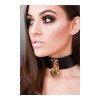 Antkaklis „Heart Lock Key Collar“ - Kinky Diva