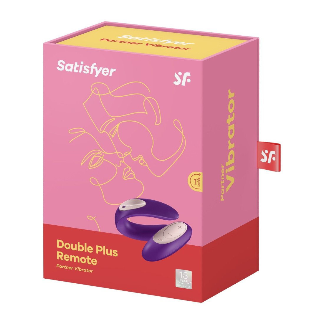 Vibratorius poroms „Double Plus Remote“ - Satisfyer