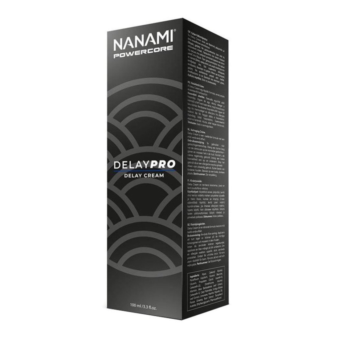 Ejakuliaciją nutolinantis kremas „Delay Pro“, 100 ml - Nanami