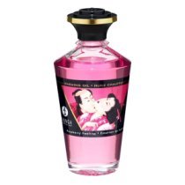 Afrodiziakinis šildantis aliejus „Raspberry Feeling“, 100 ml - Shunga