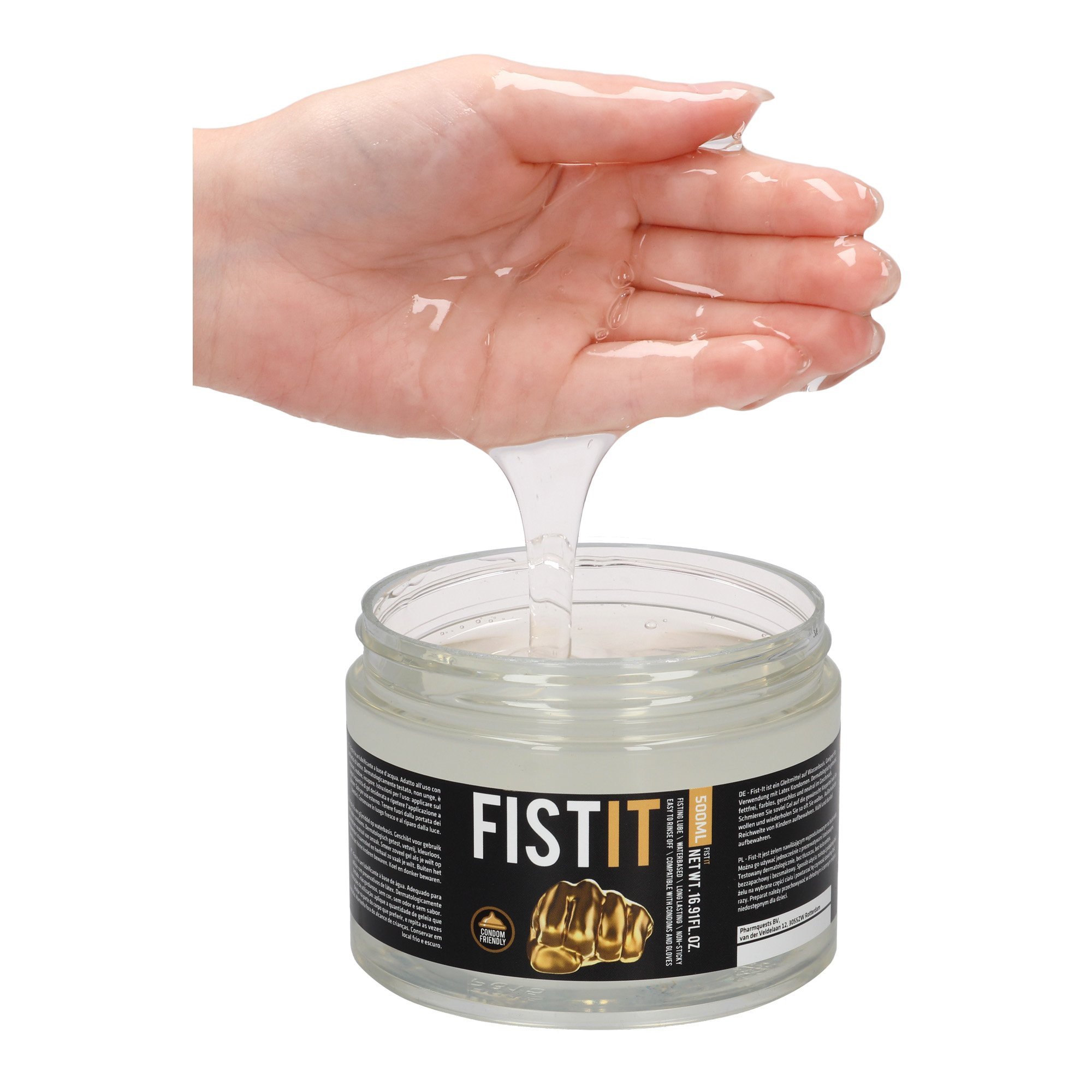 Vandens pagrindo lubrikantas „Waterbased“, 500 ml - Fist It