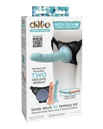 Strap-on rinkinys „Body Dock SE Fantasy Kit“ - Dillio