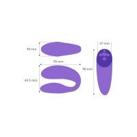 Išmanusis vibratorius poroms „We-Vibe Chorus“ - We-Vibe