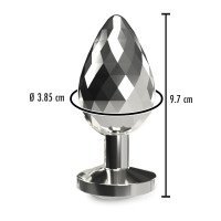 Didelis analinis kaištis „Disco Diamond Plug“ - ToyJoy