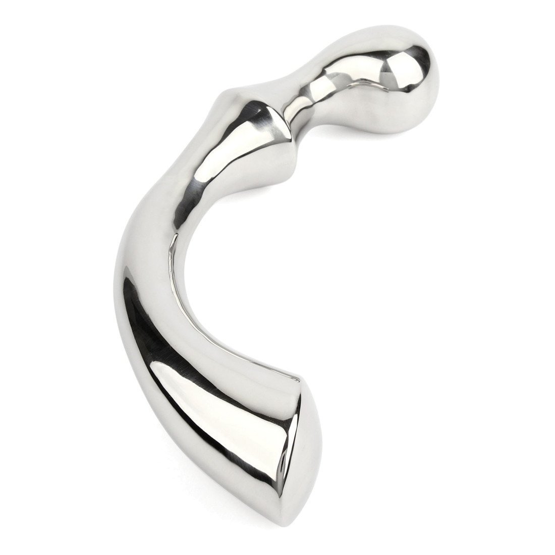 Metalinis dildo „Deluxe G-Spot Wand“ - Mr. Steel