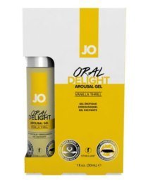 Gelis oraliniam seksui „Oral Delight Vanilla“, 30 ml - System JO