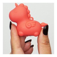 Klitorinis stimuliatorius - vibratorius „Unihorn Mini Peachy Pony“ - Creative Conceptions