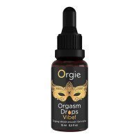 Stimuliuojantis gelis klitoriui „Orgasm Drops Vibe“, 15 ml - Orgie