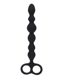 Analiniai karoliukai „Beaded Anal Probe with Double Loop“ - Shots Toys