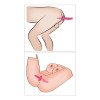 Vibratorius „2 in 1 Vibrator + Butt Plug“ - Couples Choice