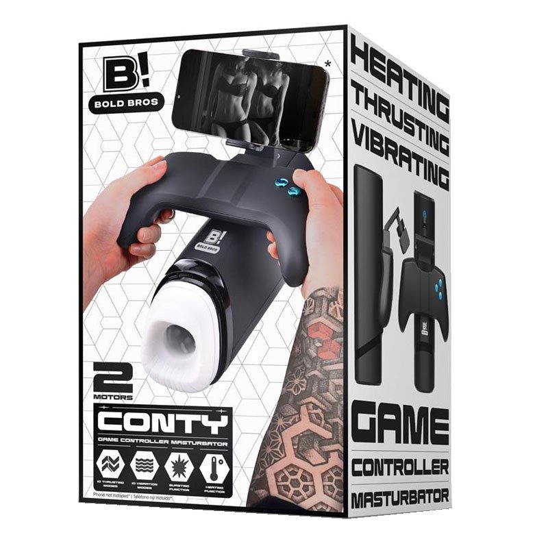 Automatinis masturbatorius „Bold Bros Conty“ - Intoyou