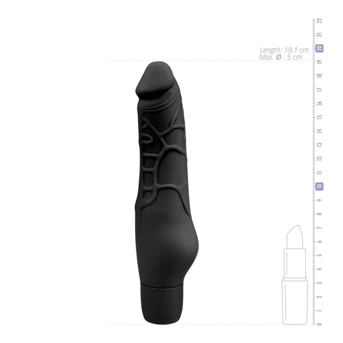 Vibruojantis dildo „Power Vibe“ - EasyToys