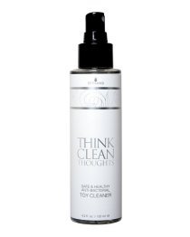 Antibakterinis žaislų valiklis „Think Clean Thoughts“, 125 ml - Sensuva