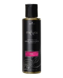 Masažo aliejus su feromonais „Me & You Berry Flirt“, 125 ml - Sensuva