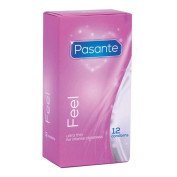 Ploni prezervatyvai (pažeista pakuotė) „Sensitive Feel“, 12 vnt.