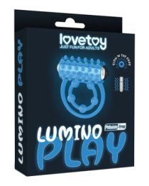 Vibruojantis penio ir sėklidžių žiedas „Lumino Play“ - Love Toy