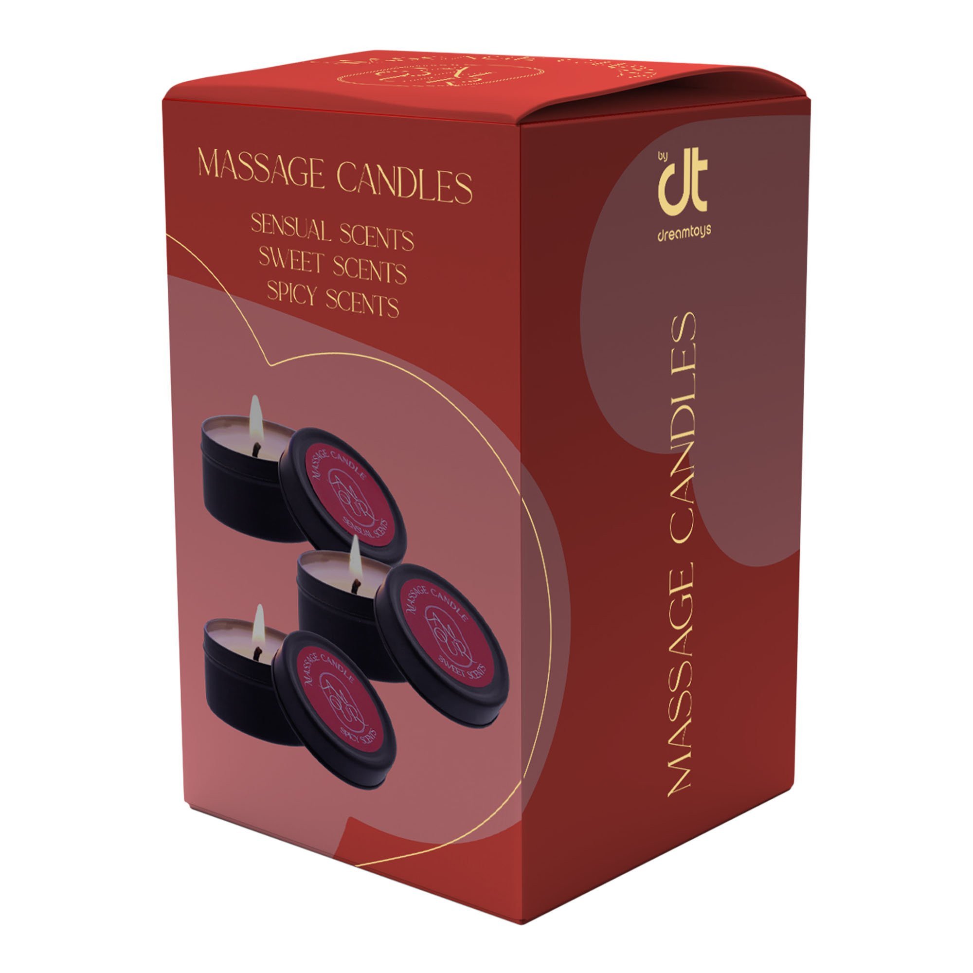 Masažinių žvakių rinkinys „Amour“ - Dream Toys