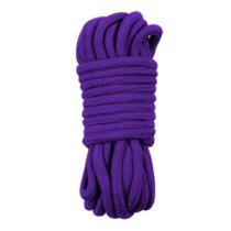 Purpurinė suvaržymo virvė „Fetish Bondage Rope“, 10 m - Love Toy