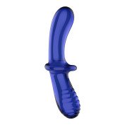Stiklinis dildo „Double Crystal“