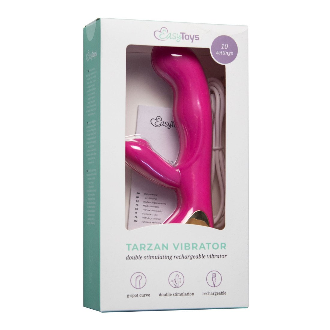 Vibratorius kiškutis „Tarzan“ - EasyToys
