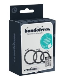 Penio žiedų rinkinys „Bandoleros“ - Crushious