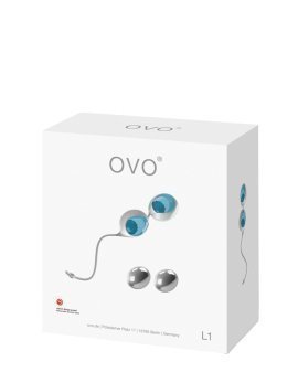 Mėlyni vaginaliniai kamuoliukai „L1“ - OVO