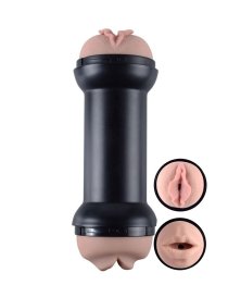 Dvigubas masturbatorius (pažeista pakuotė) „Training Master Mouth and Pussy“ - Love Toy