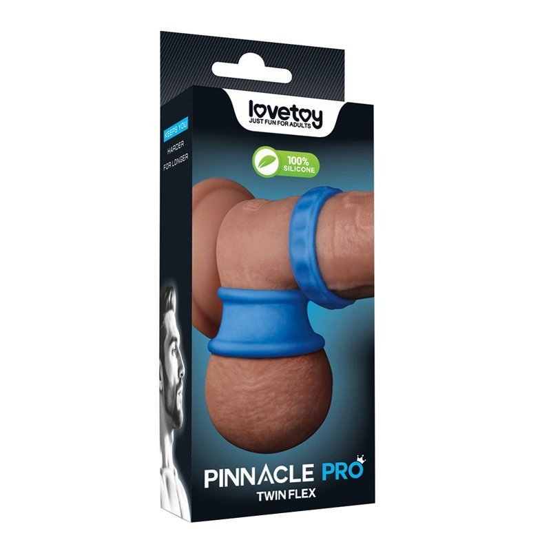 Penio žiedų rinkinys „Twin Flex“ - Love Toy
