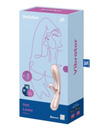 Išmanusis šylantis vibratorius kiškutis „Hot Lover“ - Satisfyer