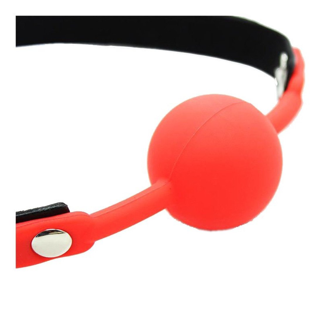 Silikoninis burnos kaištis „Silicone Ball Gag with Padlock“ - Latetobed