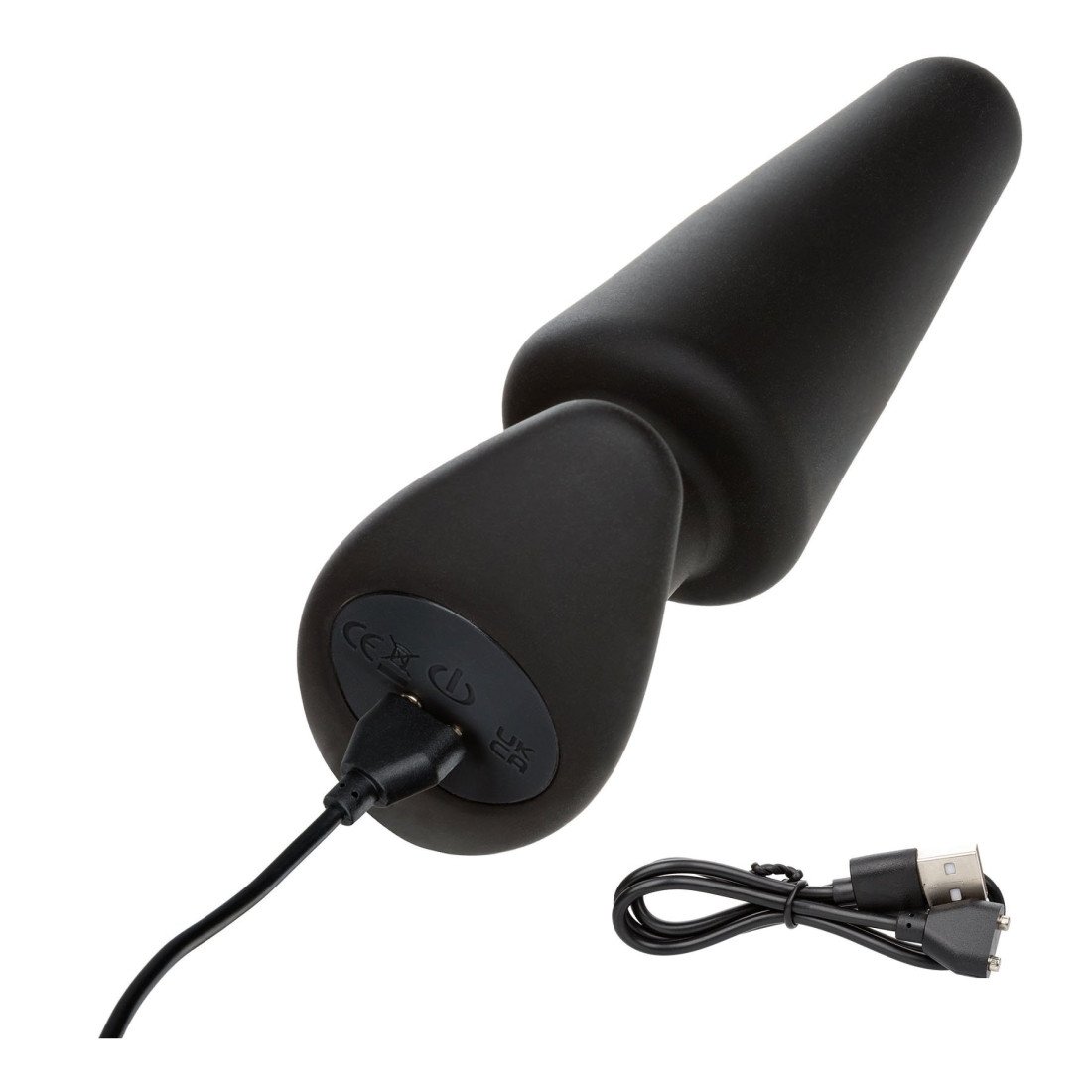 Vibruojantis analinis kaištis „Rock Bottom Tapered Probe“ - CalExotics
